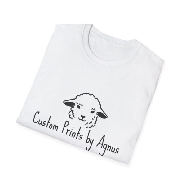Sheep Logo Custom Prints by Agnus T-Shirt | Lamb Illustration